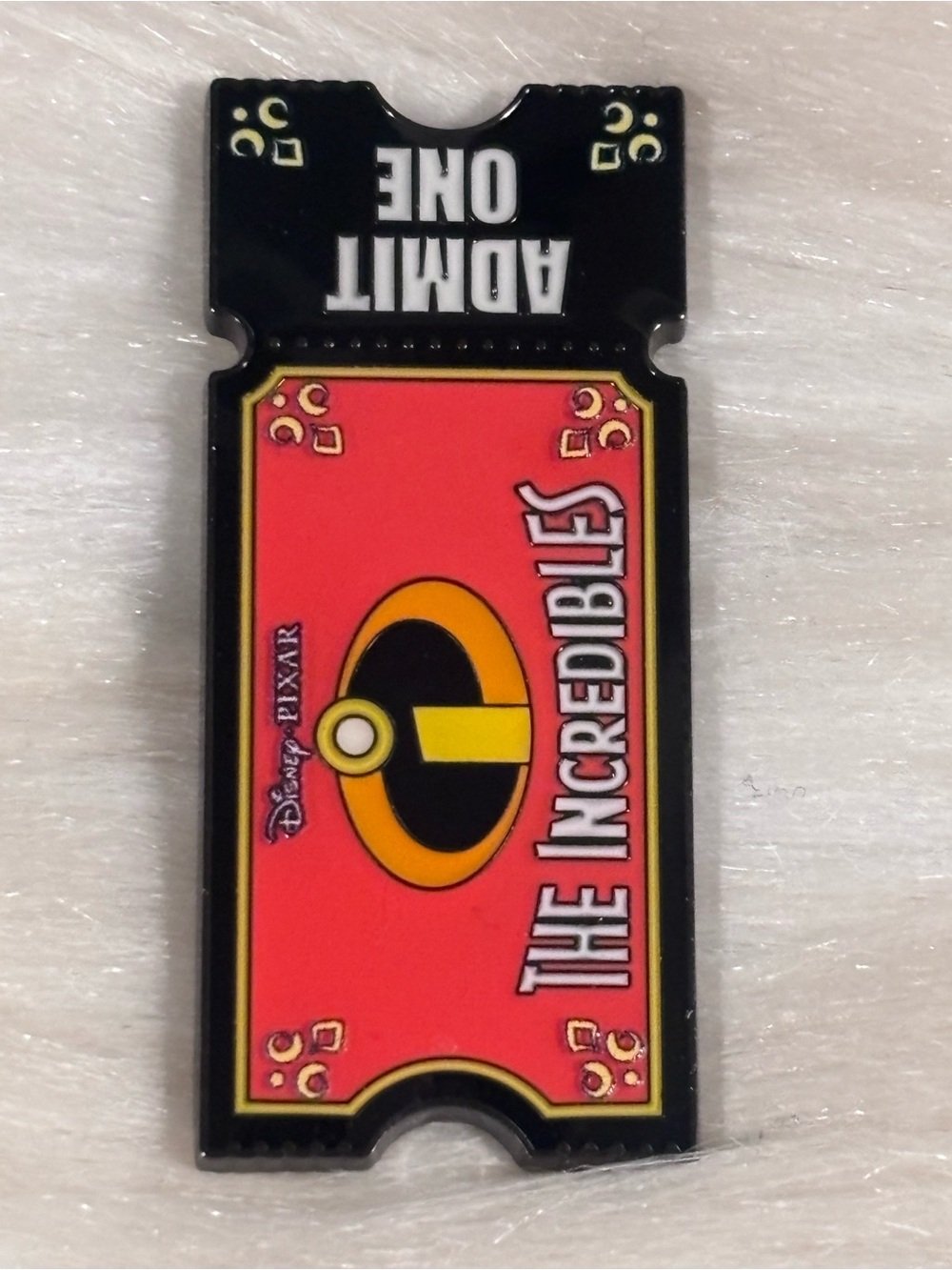 Loungefly Disney Pixar Movie Tickets Ticket Mystery Pin The Incredibles